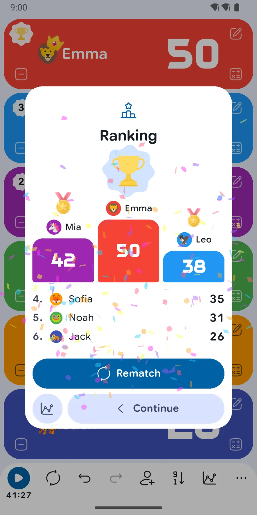 Crown the winner