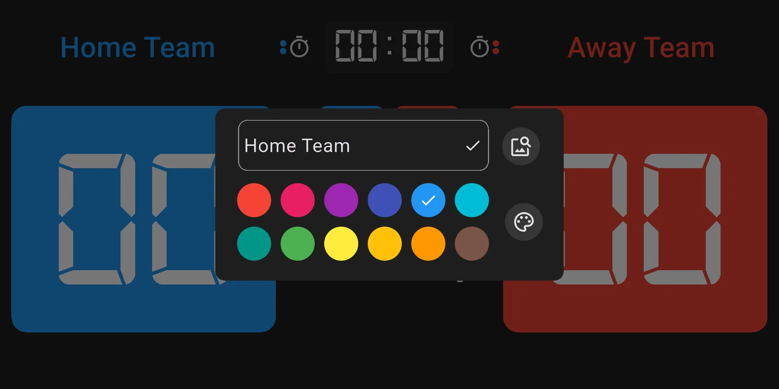 Your teams, your colors